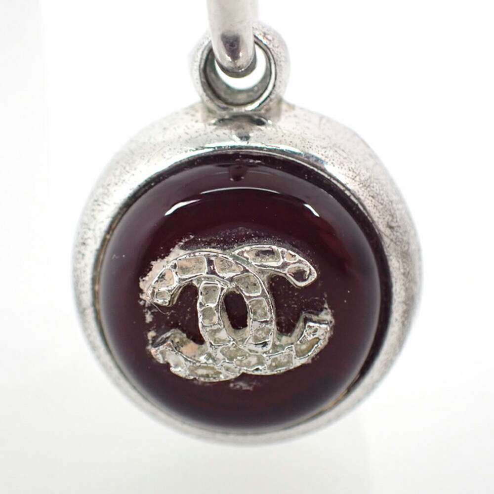 Chanel Cc Logo Earrings Metal #222133C38B - Picture 3 of 9